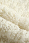 SWAYING/KNIT wool hollow pullover SW23AW1T46 white